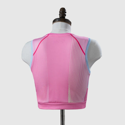 Speciale editie dames crop tanktop roze
