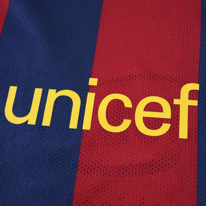 Retro Thuisshirt 2014/15 Geborduurd