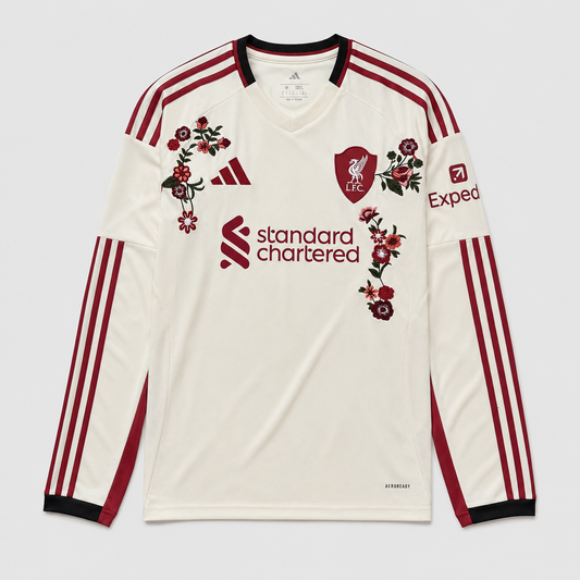Embroidered Away 25/26 Men’s Long Sleeve Shirt