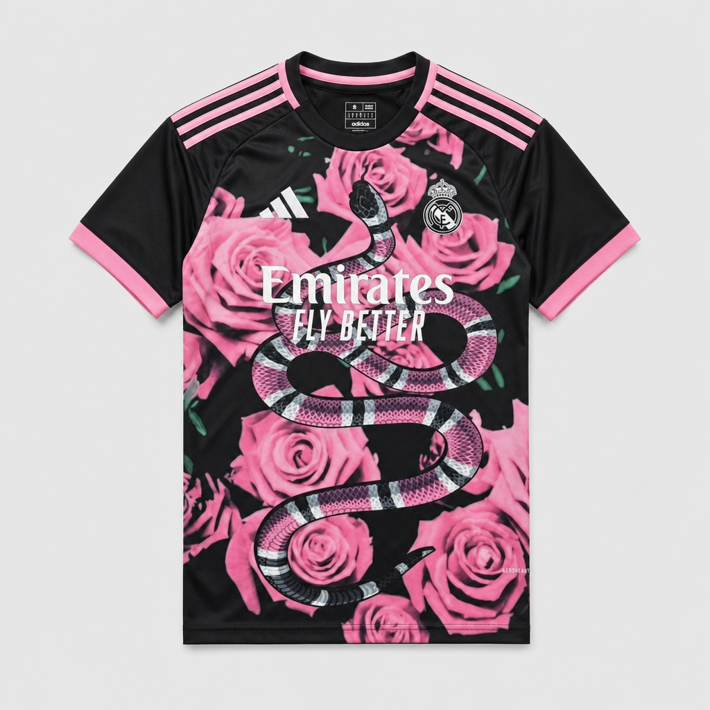 Snake & Roses Pink Special Edition 26/27 Men’s Shirt