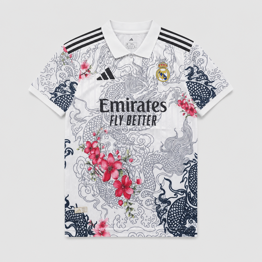 Dragon White Special Edition 26/27 Player Edition Shirt